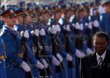 President of Equatorial Guinea Teodoro Obiang Nguema Mbasogo visits Serbia