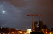 The Notre-Dame de Paris cathedral before its reopening