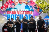 El chavismo celebra con msica los cuatro meses de la controvertida reeleccin de Maduro