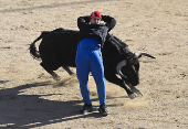 Arranca en San Sebastin de los Reyes la temporada de encierros taurinos en Espaa