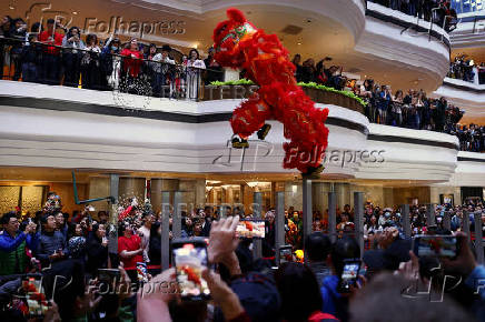 Lunar New Year celebrations in Taipei