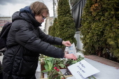 Russian opposition leader Alexei Navalny's tribute in Moldova