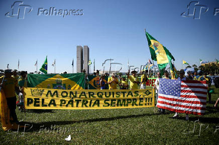 Folhapress Fotos Manifestantes Protestam A Favor Do Governo