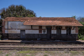 Estao de trem Ligao, localizada na cidade de Campo Grande