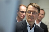 German Health Minister Lauterbach visits Berlin Hospital