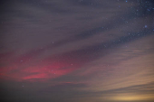Fotgrafos captan las inusuales auroras australes desde Uruguay