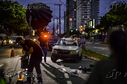 Captao de imagens de um acidente de trnsito em SJC