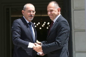 Foreign Minister of Jordan Ayman Al Safadi visits Athens