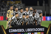 Partida entre BOTAFOGO X SO PAULO pela Copa Libertadores da Amrica