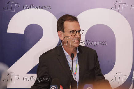 O prefeito da cidade do Rio, Eduardo Paes no G20