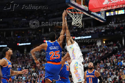 NBA: New York Knicks at Denver Nuggets