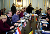 Meeting of European ministers and agencies, at Carlton Gardens in London