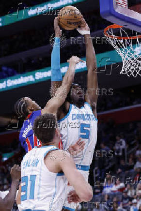 NBA: Charlotte Hornets at Detroit Pistons