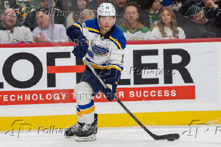 NHL: St. Louis Blues at Minnesota Wild