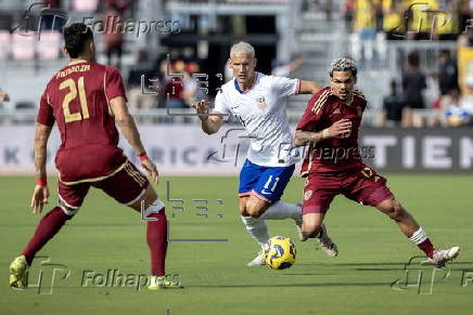 Soccer US Menfs National team vs Venezuela