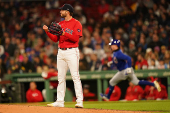 MLB: Chicago Cubs at Boston Red Sox
