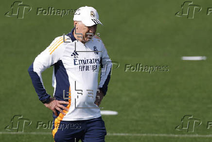 Entrenamiento del Real Madrid