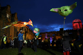 Bolsover Lantern Parade in Derbyshire