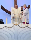 Pope Francis visits Corsica