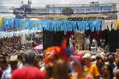 Desfile dos Papangus de Bezerros, em Bezerros (PE)