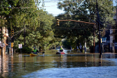 Danos causados pela enchente no municpio de Porto Alegre, no Rio Grande do Sul