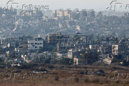 General view shows North Gaza, amid the ongoing conflict between Israel and Hamas