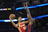 NBA: Atlanta Hawks at Golden State Warriors