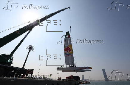 First time Italy Team SailGP at Emirates Dubai Sail Grand Prix