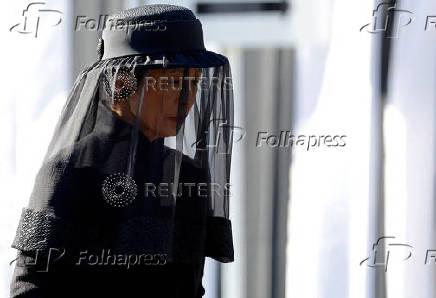 Funeral service of Japan's late Princess Mikasa