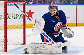 NHL: Detroit Red Wings at New York Islanders