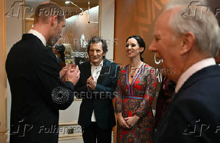 Britain's Prince William attends the ceremony for 12th annual Tusk Conservation Awards, in London