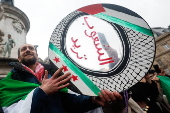 Celebrations in Paris after Syrian rebels capture Damascus and overthrow al-Assad