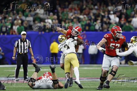 NCAA Football: Sugar Bowl-Notre Dame at Georgia