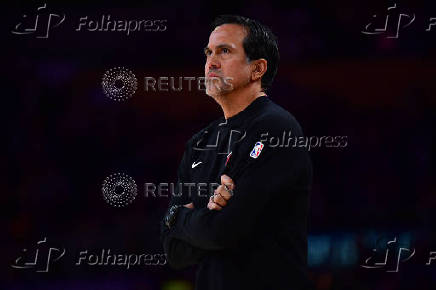 NBA: Miami Heat at Los Angeles Lakers