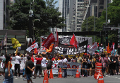 Manifestao contra escala 6x1 em SP