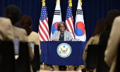 US Ambassador to the UN Linda Thomas-Greenfield visits South Korea