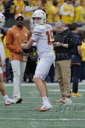 NCAA Football: Texas at Michigan