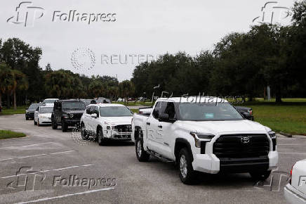 Preparations for Tropical Storm Milton, in Seminole, Florida