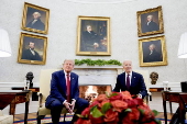 US President Biden hosts President-elect Trump at the White House