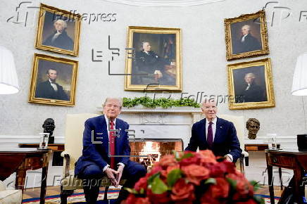 US President Biden hosts President-elect Trump at the White House