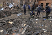 At least 23 people injured in Russian missile strike in Ukraine's Kharkiv