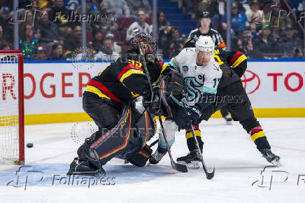 NHL: Seattle Kraken at Vancouver Canucks