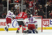 NHL: New York Rangers at Chicago Blackhawks