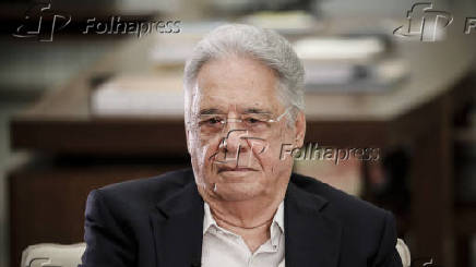 O ex-presidente Fernando Henrique Cardoso durante entrevista exclusiva ao portal UOL