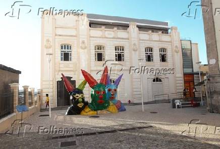 Fachada da Casa do Carnaval, em Salvador