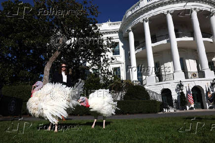 U.S. President Biden pardons the ThanksgivingTurkeys during the annual ceremony at the White House in Washington