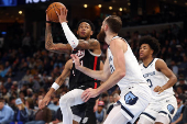 NBA: Portland Trail Blazers at Memphis Grizzlies