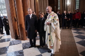 Sunday mass at Notre Dame Cathedral in Paris