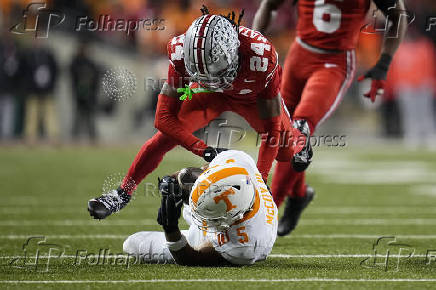 NCAA Football: CFP National Playoff First Round-Tennessee at Ohio State