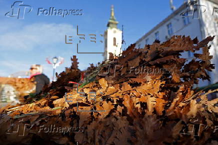 Orthodox Christmas preparations in Belgrade